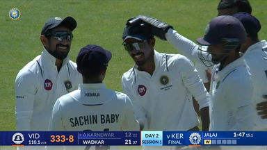 Ranji Trophy 2025 Final, Vidarbha vs Kerala: One-handed stunner: Rohan Kunnummal pulls off a splendid catch