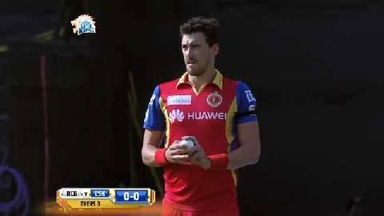 M37: CSK vs RCB – Starc shows his class in the first over