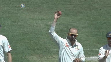 IND vs AUS 2017 - 4th Test day 3: Kuldeep Yadav Wicket