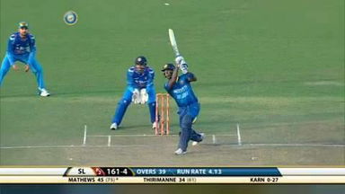 5TH ODI: IND vs SL – Angelo Mathews Six