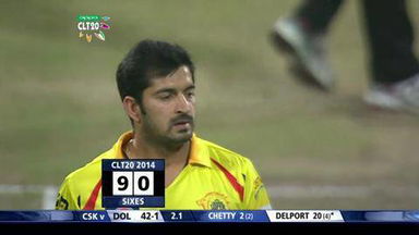 M8: DOL vs CSK –  Cameron Delport Six