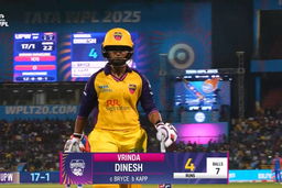 Wicket: Match 8, Delhi Capitals vs UP Warriorz, WPL 2025: Vrinda Dinesh Wicket