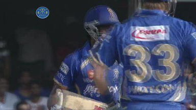 M25: RR vs KKR–  Sanju Samson Wicket