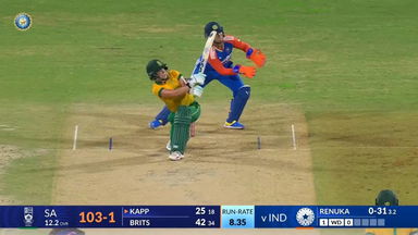 IND-W vs SA-W 2024, 1st T20I: Marizanne Kapp Six