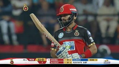 Manan Vohra's perfect start for RCB - 45 (31)