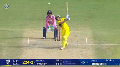 IND-W vs AUS-W 2025, 3rd ODI: Ellyse Perry Six