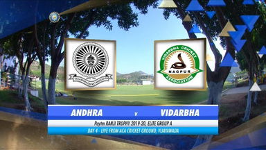 Ranji Trophy 2019-20: Andhra vs Vidarbha - Day 4 Highlights