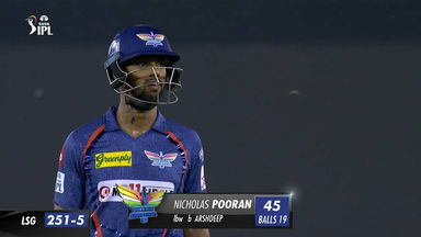 M38: PBKS vs LSG – Nicholas Pooran Wicket