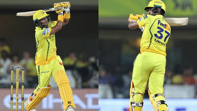 Stylish! CSK youngsters Urvil, Kartik go big