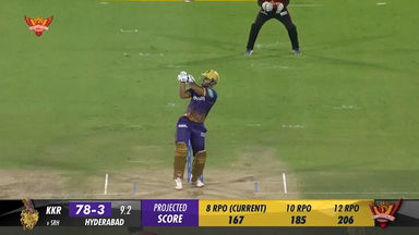 M47: SRH vs KKR – Nitish Rana Six