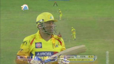 M50: CSK vs SRH– MS Dhoni's 57*