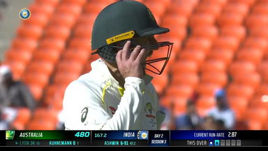 IND vs  AUS 2023, 4th Test: Nathan Lyon  Wicket