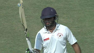 Ranji Trophy Final 2016-17 : MUM vs GUJ - Captain Parthiv's 143