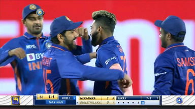 IND vs SL 2022, 3RD T20I: Fall of Wickets
