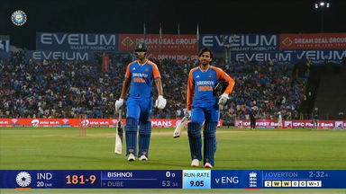 IND vs ENG 2025, 4th T20I: Shivam Dube Wicket