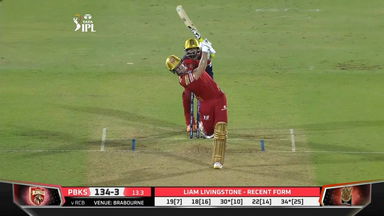 M60: RCB vs PBKS – Liam Livingstone Six