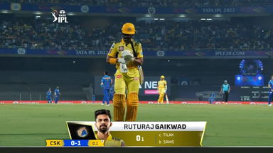 M33: MI vs CSK – Ruturaj Gaikwad Wicket
