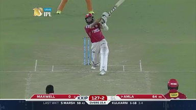 M47: KXIP vs GL – Hashim Amla Six