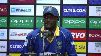 CLT20 2014 M12: COB vs BT  –   Press Conference – Jonathan Carter