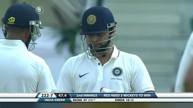 Duleep Trophy 2016-17: India Red vs India Green - Suresh Raina 90 (101)