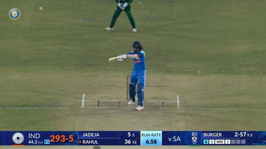 IND vs SA 2025, 1st ODI: K L Rahul Six