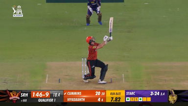 Q1: KKR vs SRH – Pat Cummins Six
