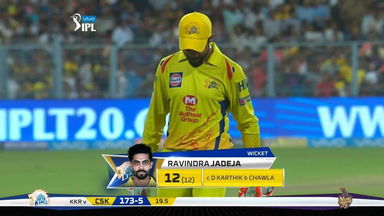 M33: KKR vs CSK – Ravindra Jadeja Wicket