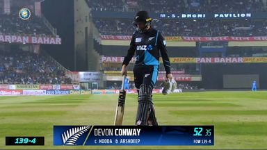 IND vs NZ 2023, 1ST T20I: Devon Conway  Wicket