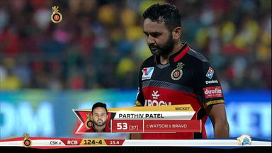 M39: RCB vs CSK – Parthiv Patel Wicket