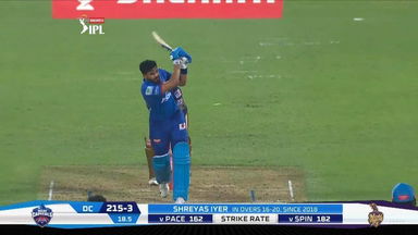M16: DC vs KKR – Shreyas Iyer Six