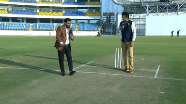 Ranji Trophy  2023/24, Saurashtra vs Jharkhand Day 2: Pitch report