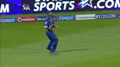 M4: SRH vs RR –  Lokesh Rahul Wicket