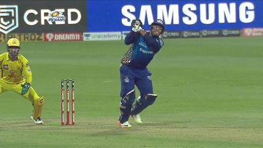 M01: MI vs CSK – Saurabh Tiwary Six