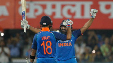 Rohit Sharma's stylish 20th ODI century