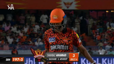 M69: SRH vs PBKS – Shahbaz Ahmed Wicket