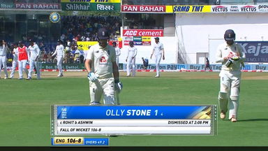 IND vs ENG 2021, 2nd Test, Day 2: Olly Stone Wicket