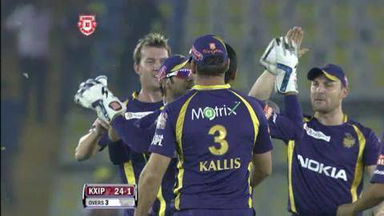Match 22 KXIP vs KKR – Valthaty's Wicket