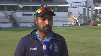 Ranji Trophy 2021-22, Gujarat v Madhya Pradesh, Day 2: Shubham Sharma Interview