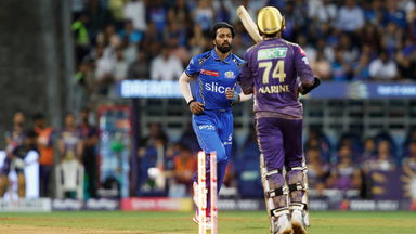 Leg stump knocked down: Hardik's perfect reply to Narine