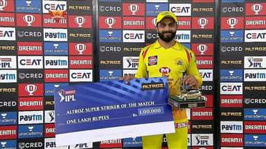 M29: SRH vs CSK – Altroz Super Striker of the Match – Ravindra Jadeja