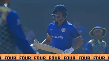 SMAT 2025, Karnataka vs Saurashtra: Vishvaraj Jadeja sets the tone with 40(24)