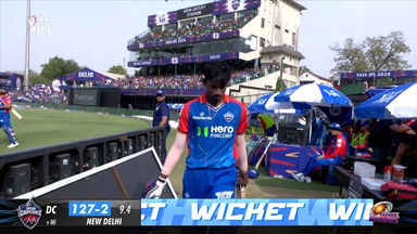 M43: DC vs MI – Abishek Porel Wicket
