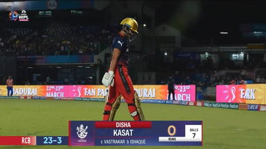 Eliminator - MI vs RCB: Disha Kasat Wicket