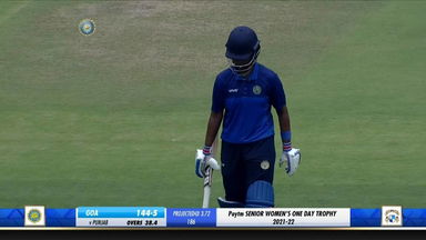 Shikha Pandey leads from the front  with solid 49