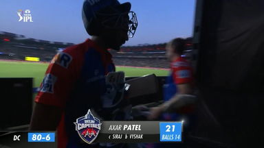 M20: RCB vs DC –  Axar Patel   Wicket