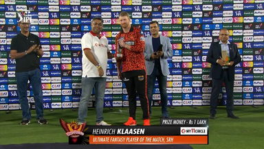 M08: SRH vs MI – My11Circle Ultimate Fantasy Player of the Match – Heinrich Klaasen