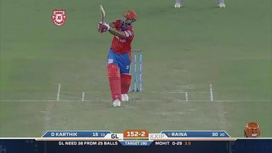 M47: KXIP vs GL – Suresh Raina Six
