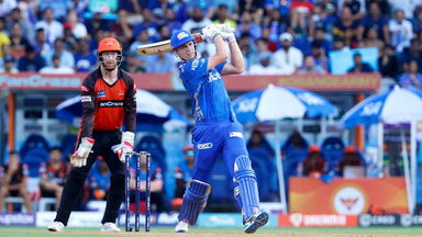 On a roll: Green smacks powerful 6s off Dagar