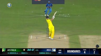 IND vs AUS 2022, 3RD T20I: Cameron Green  Six