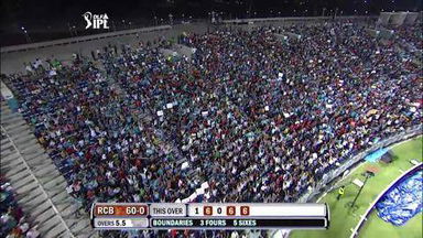 Match 57 PWI vs RCB – Gayle's 5th Six